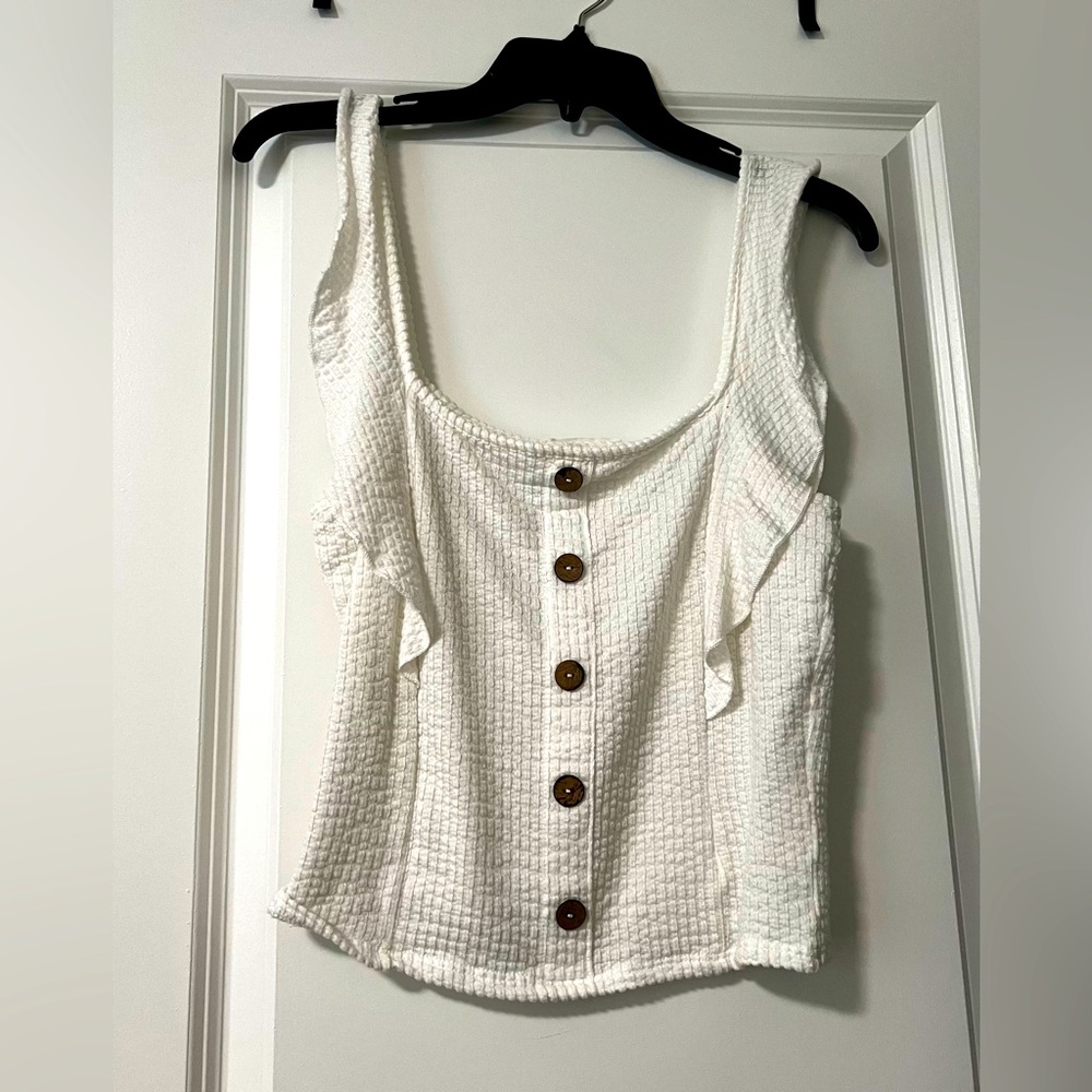 Woman’s White Top